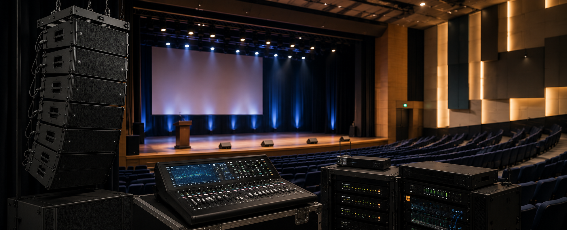 What is Line Array Speaker System? Complete AV Guide